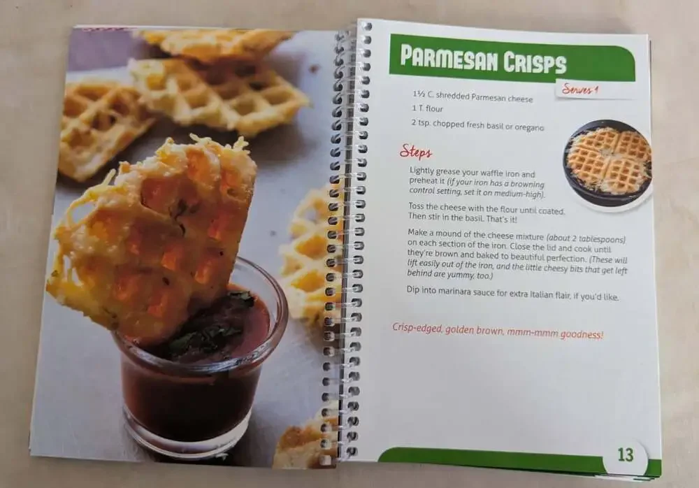 Waffle Iron Genius Hot and Delicious, Ready in Minutes! by G & R Publishing